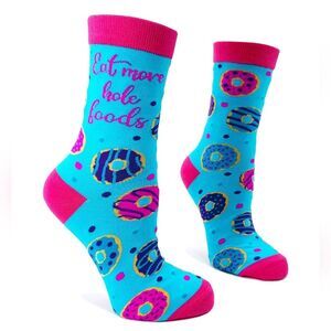 FabDaz "Eat More Whole Foods!" Socks
